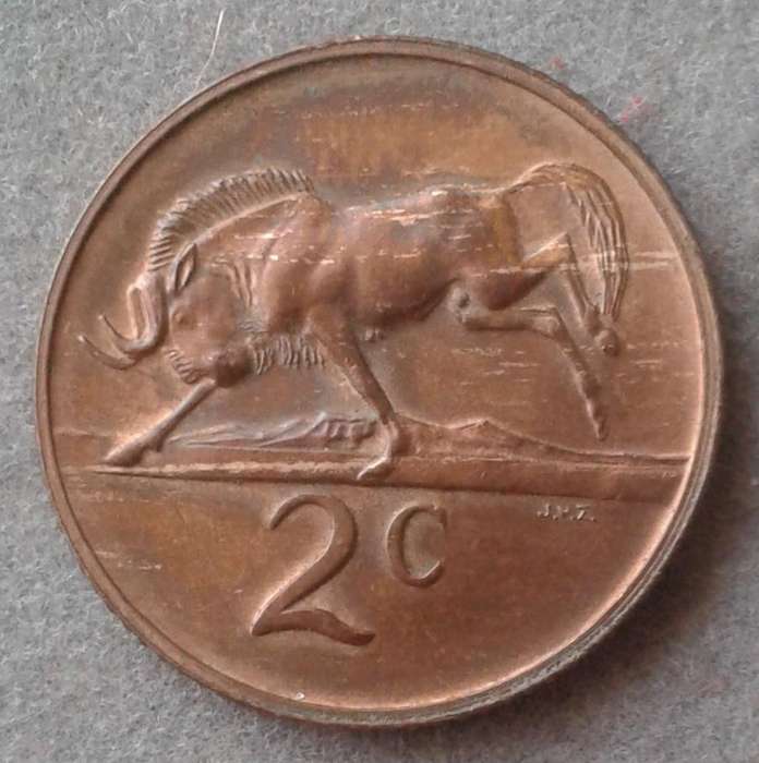 1974 Republic uncirculated 2c