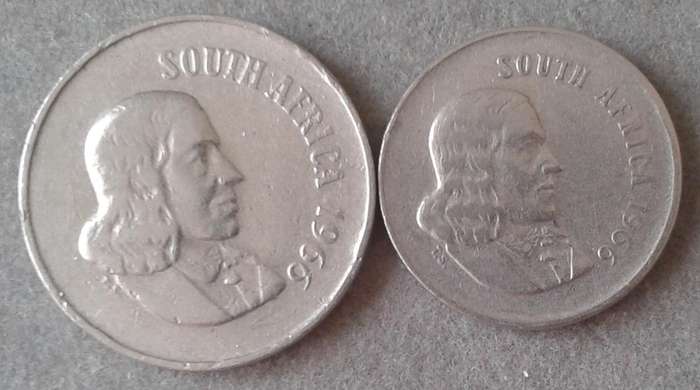 1966 English 10c and 5c set