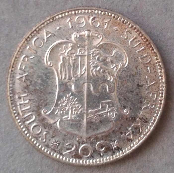 1961 Republic proof silver 20c