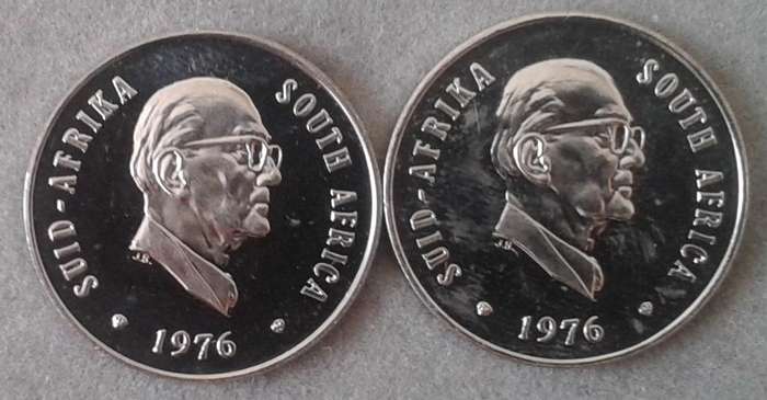 Encapsulated 1976 Republic proof 20c