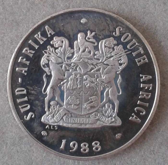 Encapsulated 1988 Republic proof 20c
