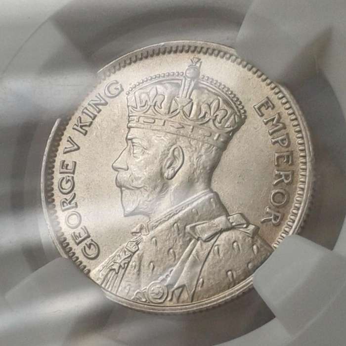 1935 Southern Rhodesia silver sixpence NGC MS62 (CV- $175)