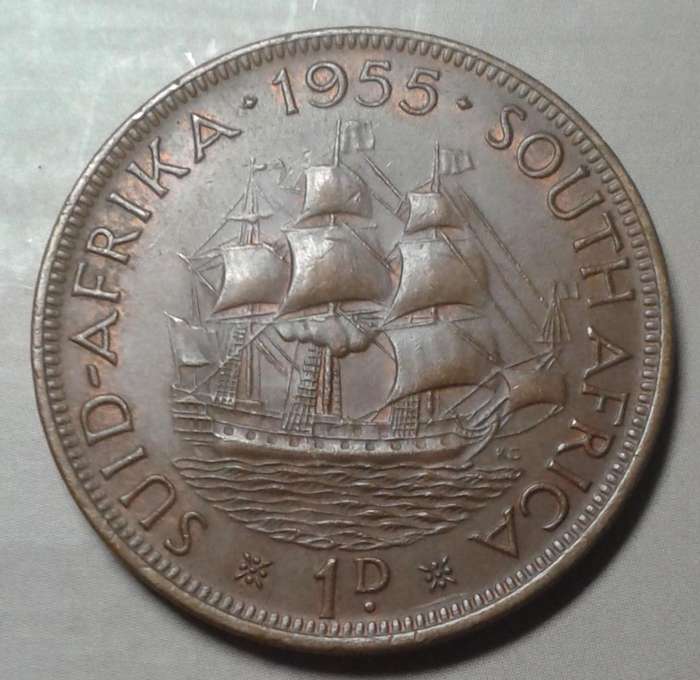 Decent 1955 union penny.