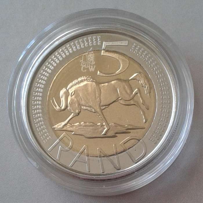 2016 Oom Paul Mintmark proof R5 in box with certificate (mintage: 392)