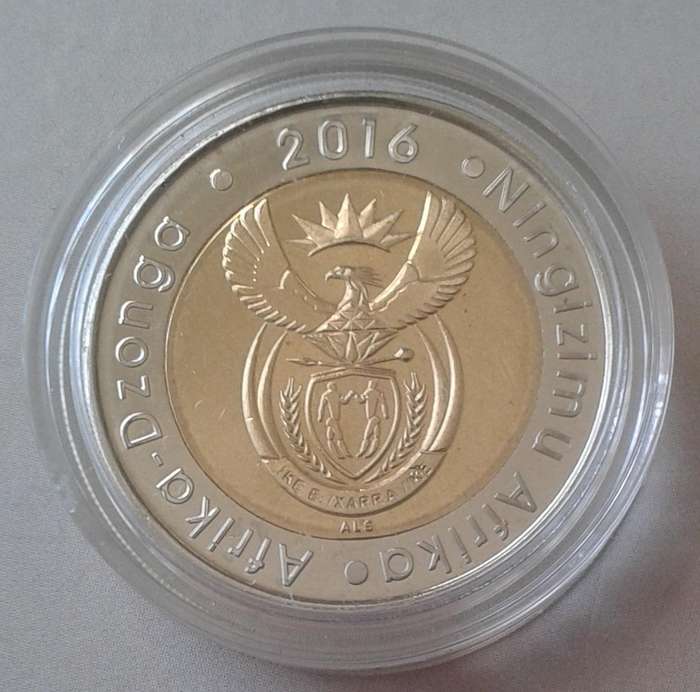 2016 Oom Paul Mintmark proof R5 in box with certificate (mintage: 392)