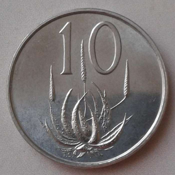 1966 English proof 10c coin