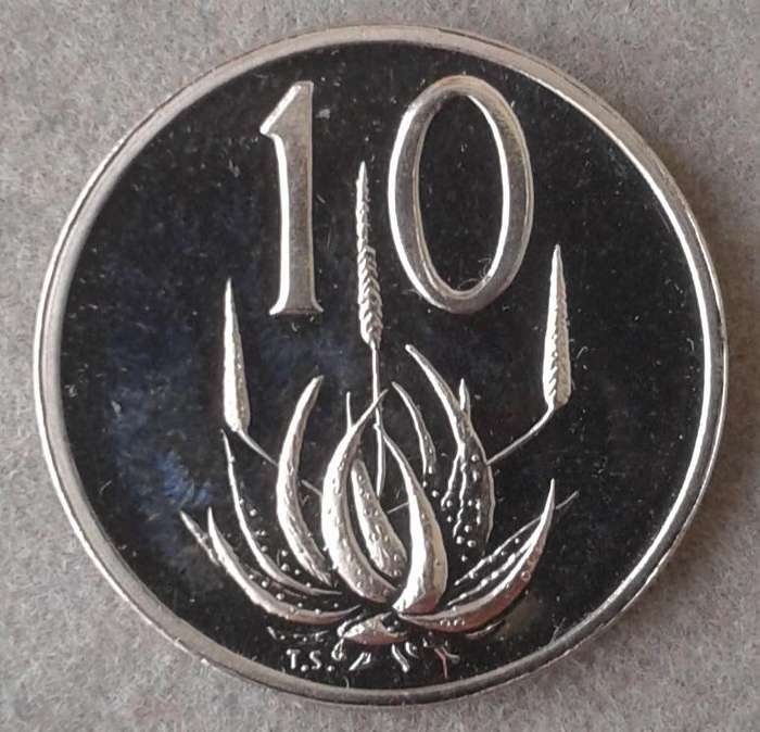 1972 Proof nickel 10c coin