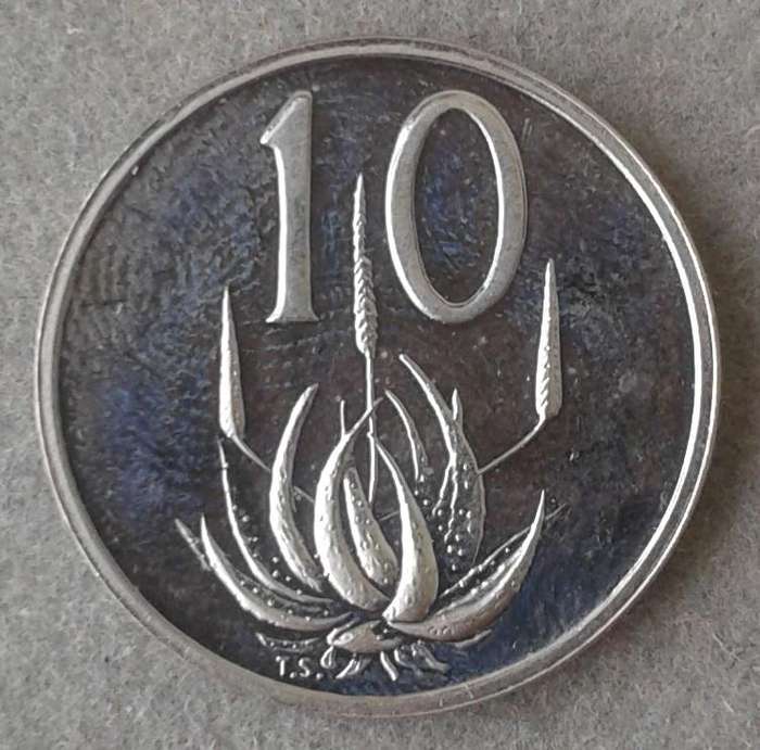 1980 Proof nickel 10c coin