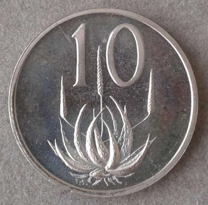1986 Proof nickel 10c coin