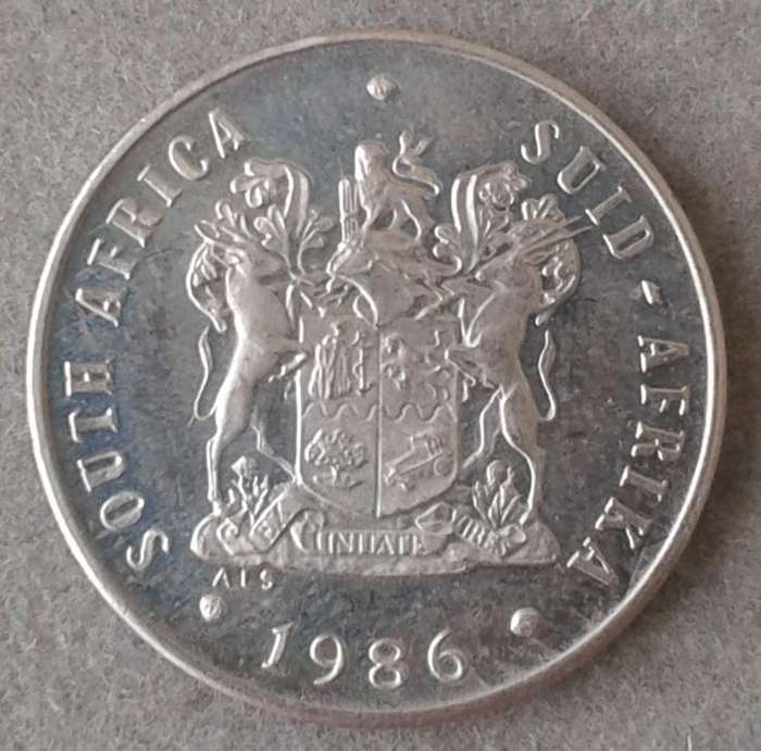 1986 Proof nickel 10c coin