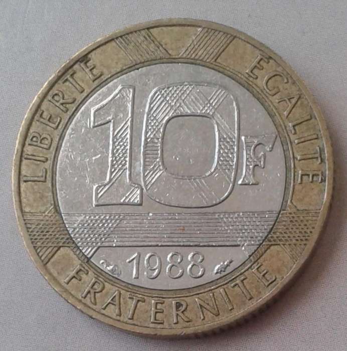 1988 France 10 Francs
