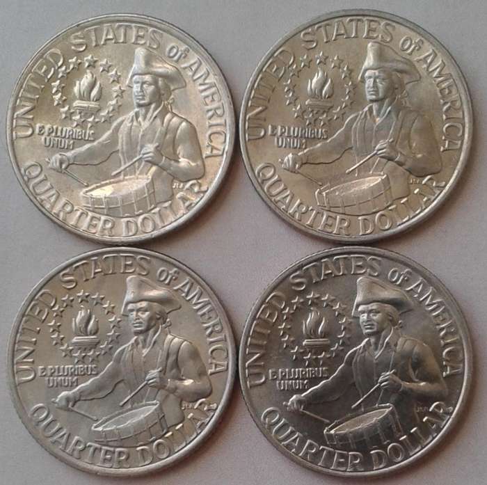1976 USA Bi-Centennial quarter dollar