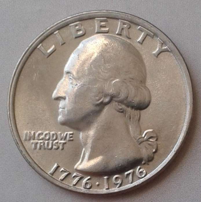 1976 USA Bi-Centennial quarter dollar