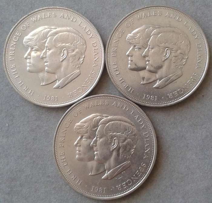 1981 Charles & Diana royal wedding british crown