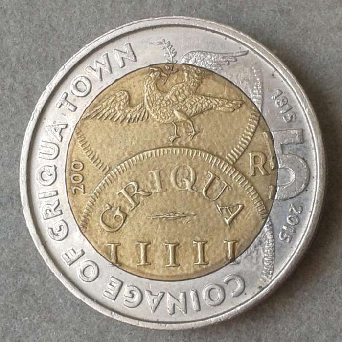 2015 Griqua Town commemorative R5