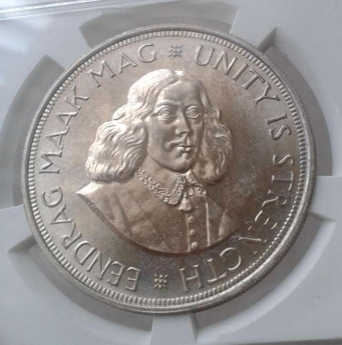 Nice 1963 Republic proof silver 50c SANGS PF63 (mintage: 4025)