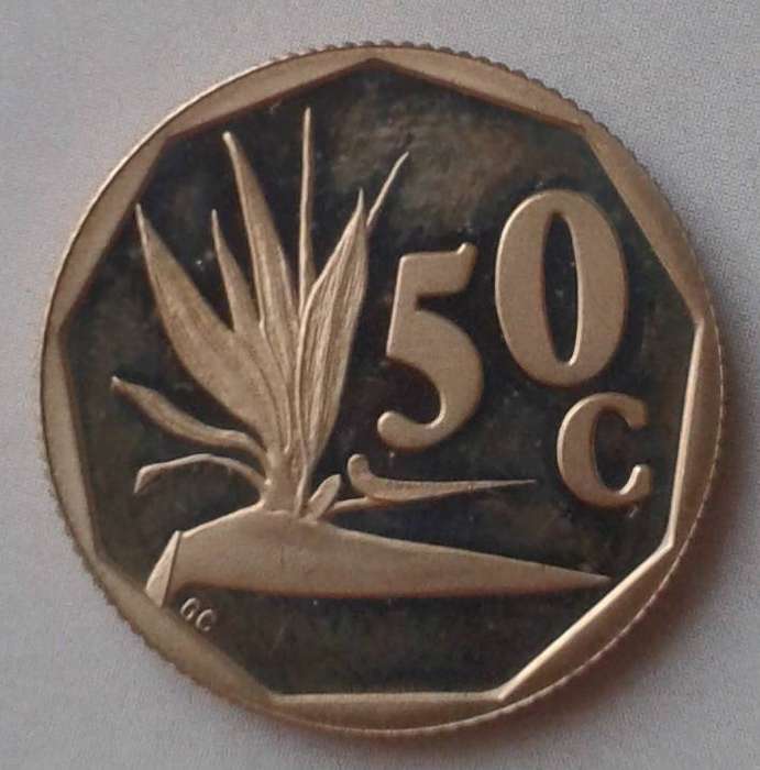 1994 Republic proof 50c (mintage: 5804)