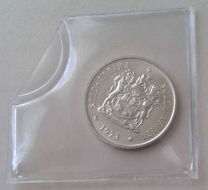 Scarce 1973 Republic uncirculated nickel 20c (mintage: 20000)
