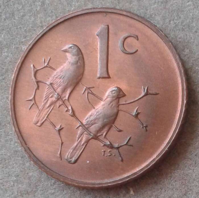 1973 Republic uncirculated 1c