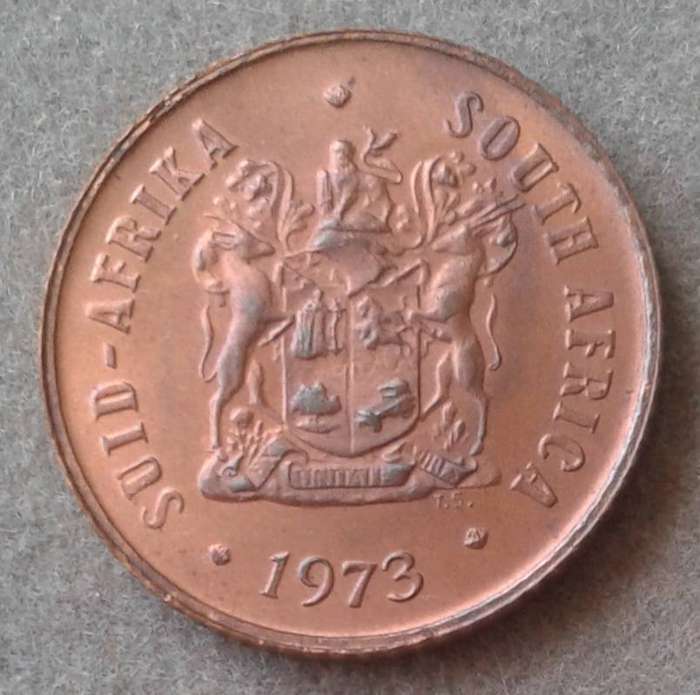 1973 Republic uncirculated 1c
