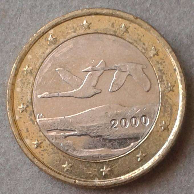 2000 Finland 1 Euro