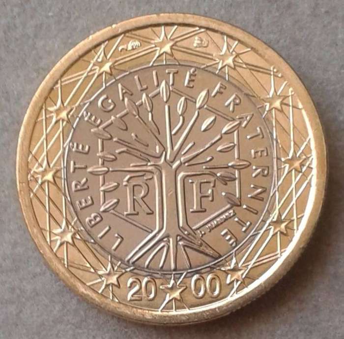 Uncirculated 2000 France 1 Euro