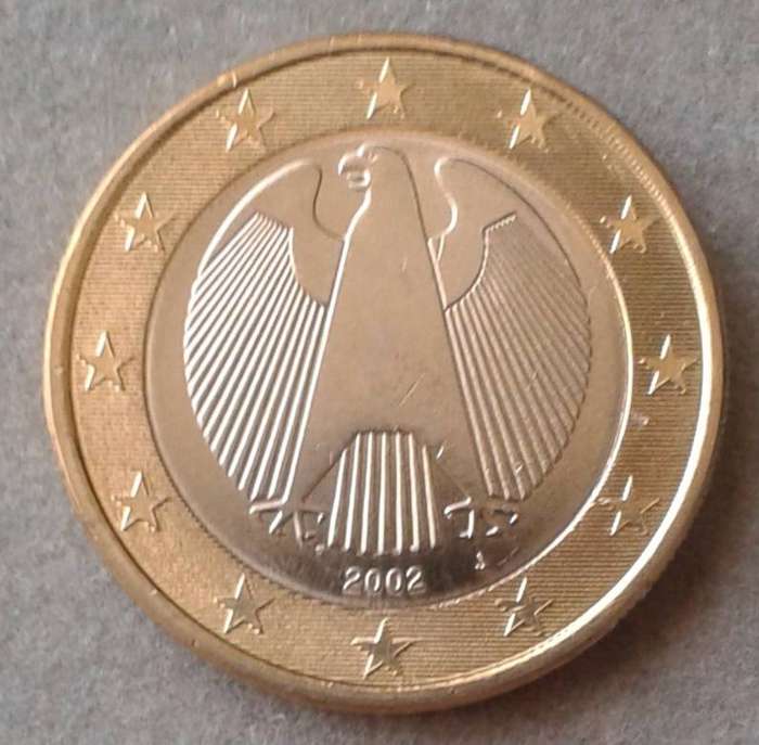 2002 Germany 1 Euro coin