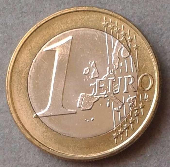 Uncirculated 2002 Greece 1 Euro