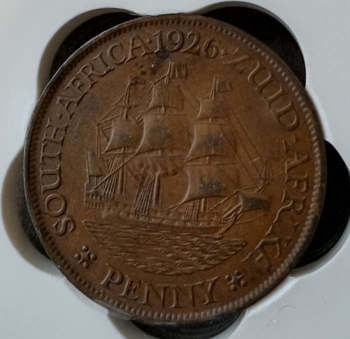 Nice 1926 Union penny SANGS XF40