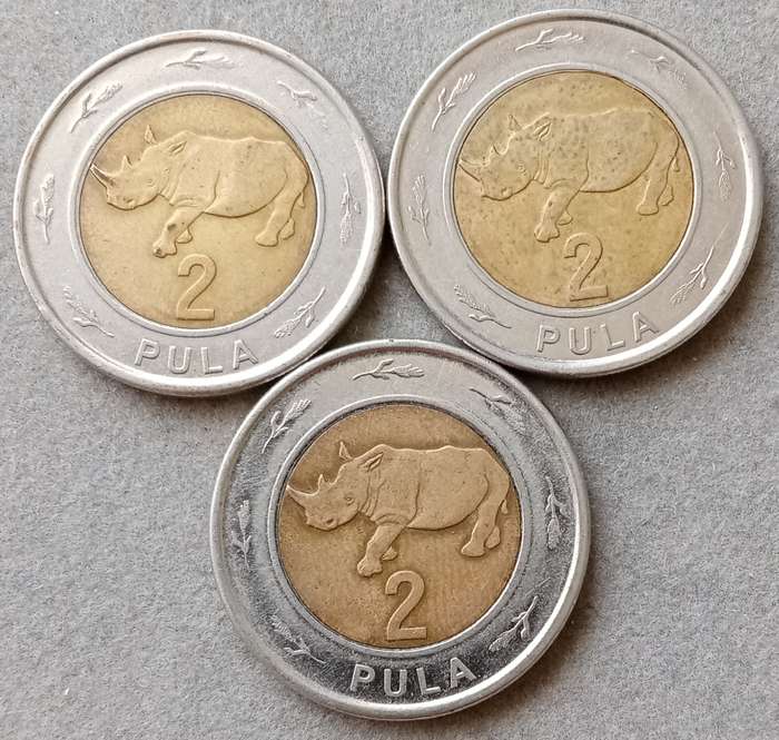 2013 Botswana 2 Pula