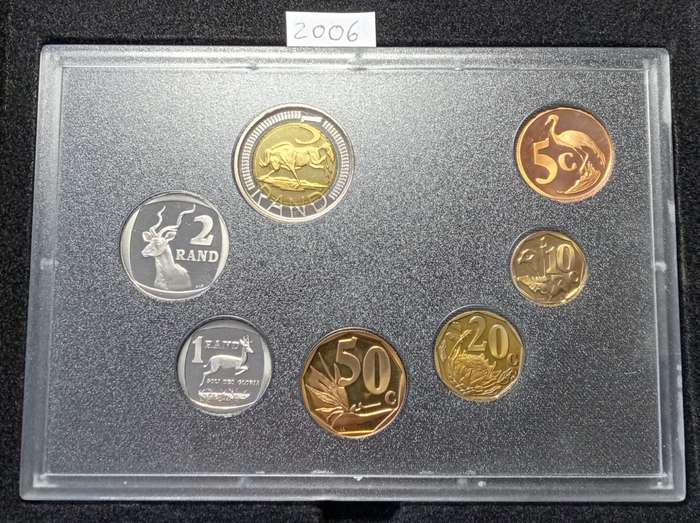 2006 Republic proof set in box (mintage: 1637).