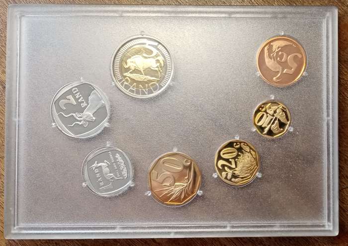 2008 Republic proof set in case