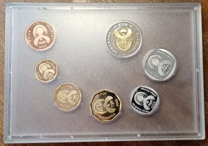 2008 Republic proof set in case
