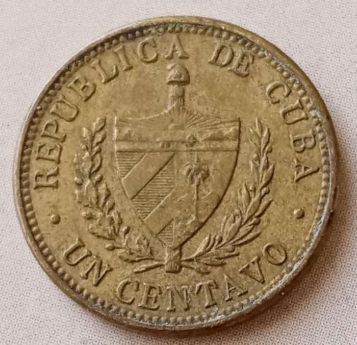 1943 Cuba 1 Centavo