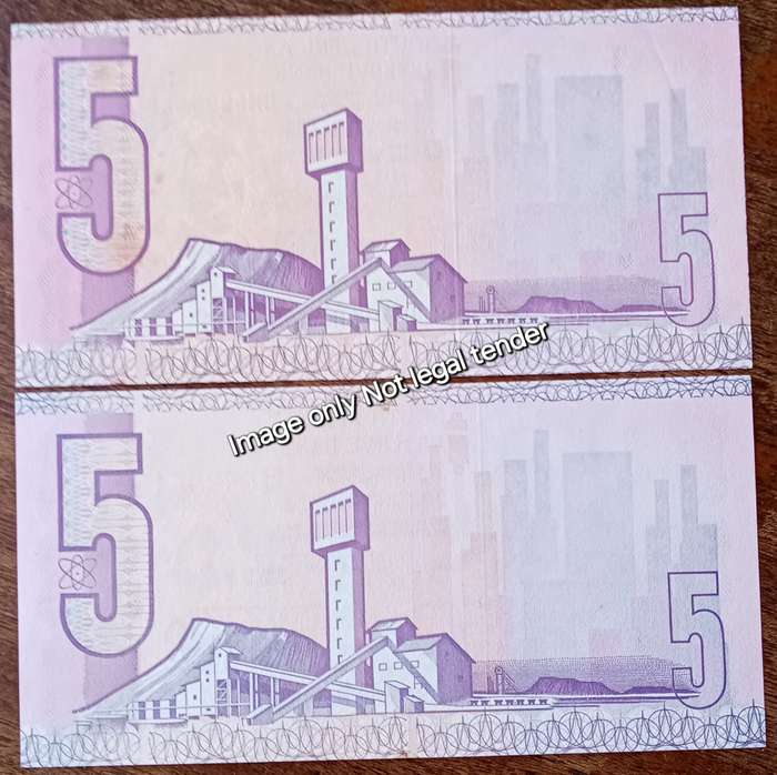 1990/1980s R5 note set in high grade