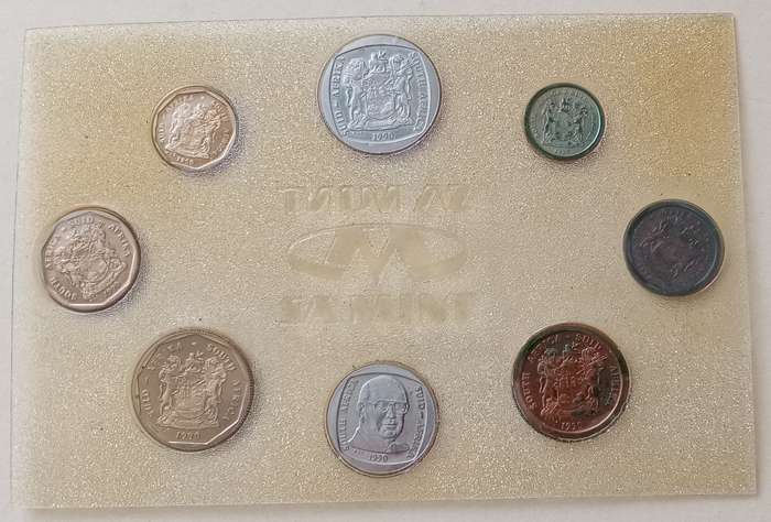 1990 Republic uncirculated Mint pack with scarcer R1 (mintage: 12230)