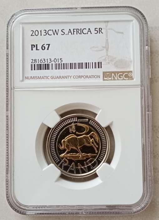 High grade 2013 Oom Paul Mintmark R5 NGC PL67 (mintage: 499)