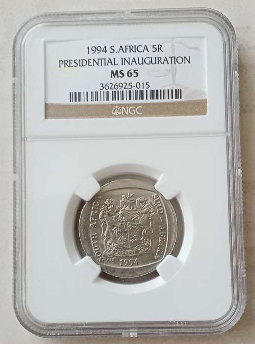 1994 Inauguration R5 NGC MS65