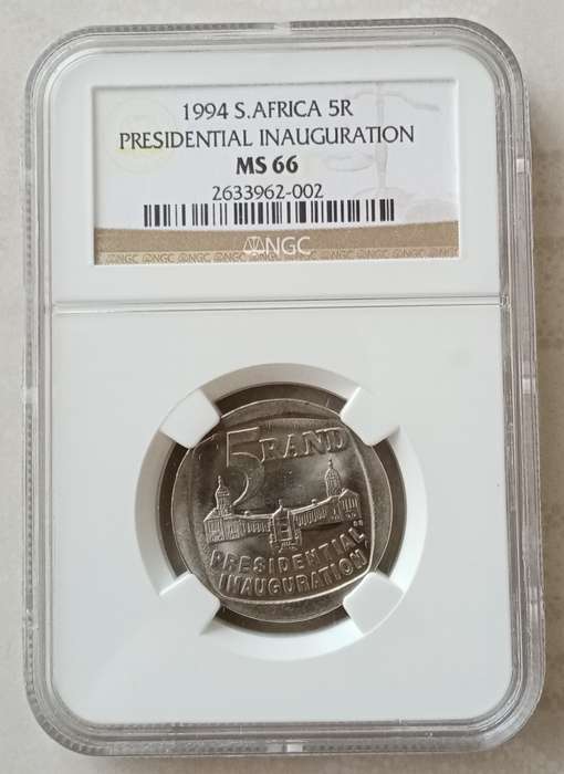 1994 Inauguration R5 NGC graded MS66