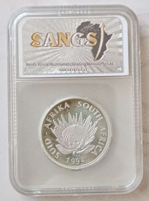 1994 Conservation proof silver R1 SANGS PF66