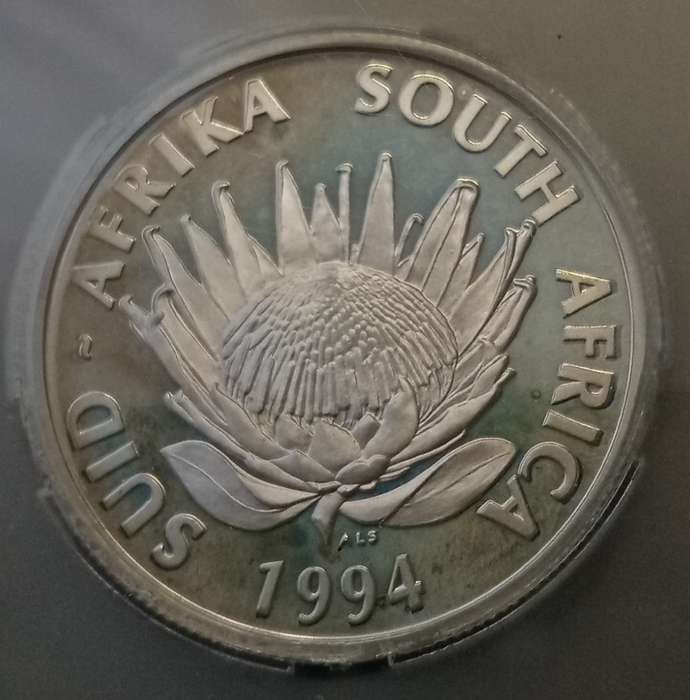 1994 Conservation proof silver R1 SANGS PF66