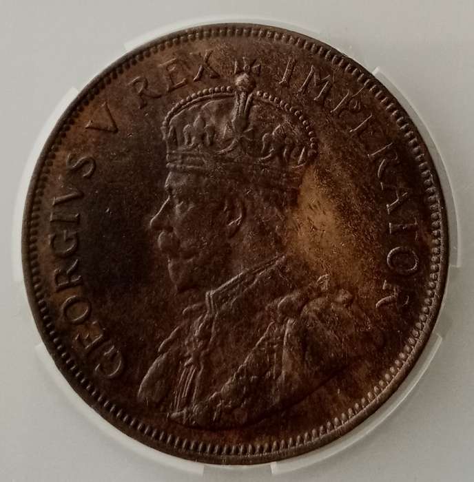 1935 Union penny SANGS AU58 BN