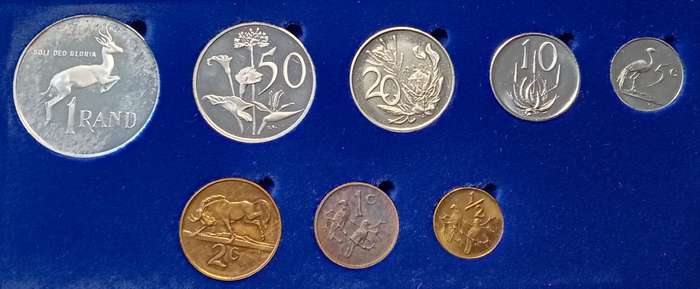 1983 Republic short proof set with silver R1 (mintage: 6835)