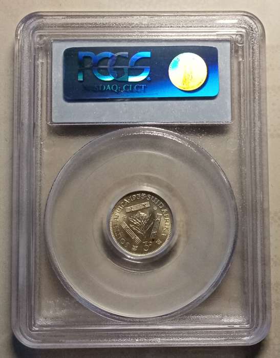 1935 Union silver tickey PCGS MS62 (Only 2 coins higher)