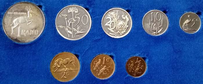 1976 Republic short proof set with silver R1 (mintage: 7000)