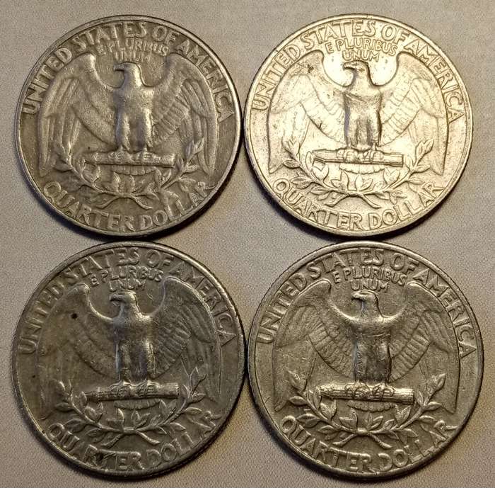 1965 USA Washington quarter dollar