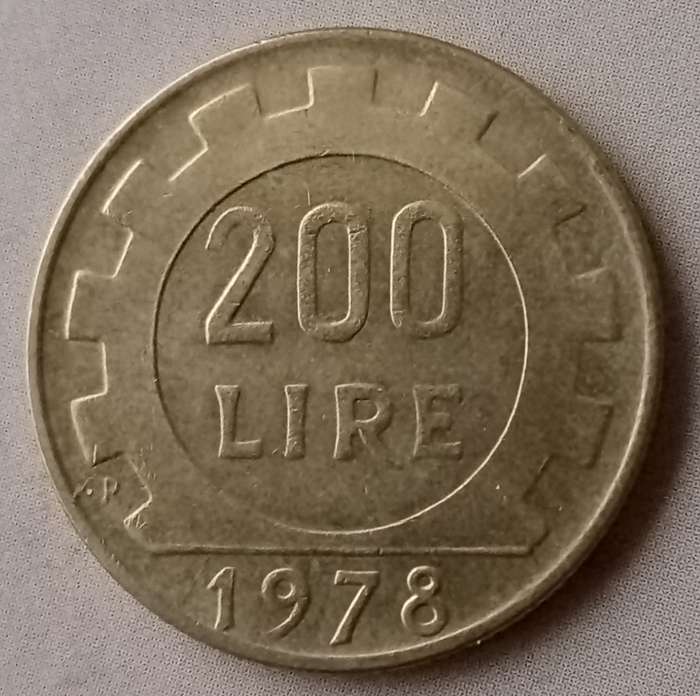 1978 Italy 200 Lire