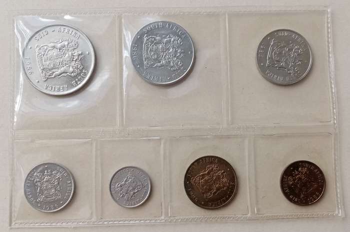 1986 Uncirculated Mint set (R1-1c) mintage: 9100