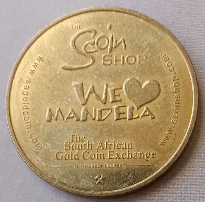2013 Scoin Shop Nelson Mandela token