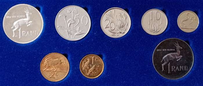 1988 Republic short proof set with double R1 (mintage: 7250)